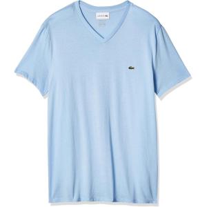 imageLacoste Mens Short Sleeve VNeck Pima Cotton Jersey TShirtOverview