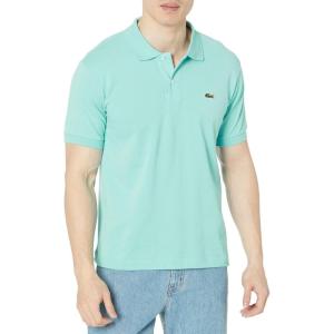 imageLacoste Mens Short Sleeved Ribbed Collar ShirtLittoral
