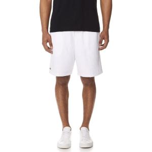 imageLacoste Mens Sport Tennis Solid Diamond Weave ShortsWhite