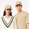 imageLacoste 3D Embroidered Cotton Twill Baseball CapViennese