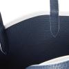 imageLacoste Anna Reversible Coated Canvas Tote Bag and Detachable PouchClean WhiteBlueNuit