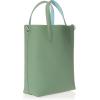 imageLacoste Anna Reversible Coated Canvas Tote Bag and Detachable PouchMintSage Green