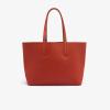 imageLacoste Anna Reversible Tote BagAmber Orange Eco Iron Gate