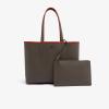 imageLacoste Anna Reversible Tote BagAmber Orange Eco Iron Gate