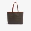 imageLacoste Anna Reversible Tote BagAmber Orange Eco Iron Gate