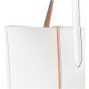 imageLacoste Anna Reversible Tote BagClean WhiteRecifal Rayures