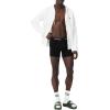 imageLacoste Mens Cotton Stretch Essentials Boxer Briefs 5PackBlack With Black Waistbands