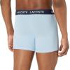imageLacoste Mens Cotton Stretch Essentials Boxer Briefs 5PackBlackWhiteBlue