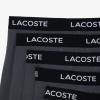 imageLacoste Mens Cotton Stretch Essentials Boxer Briefs 5PackShadow Grey