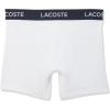 imageLacoste Mens Cotton Stretch Essentials Boxer Briefs 5PackWhite