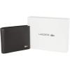 imageLacoste Mens Fitzgerald Small Billfold Wallet Black One SizeDark Brown