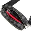 imageLacoste Mens The Blend Small Monogram Canvas CrossbodyBlack