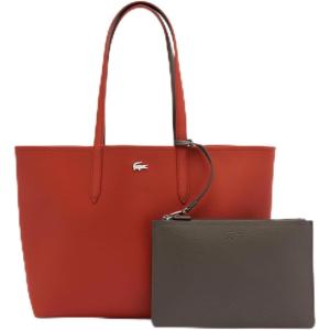 imageLacoste Anna Reversible Tote BagAmber Orange Eco Iron Gate