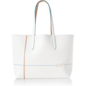 imageLacoste Anna Reversible Tote BagClean WhiteRecifal Rayures