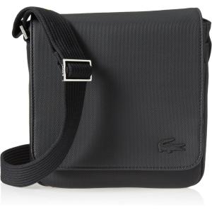 imageLacoste Classic Flap Crossover BagBlack