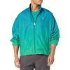 imageLacoste Mens Monogram Print Ombr rack JacketCobaltCalathearocket