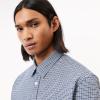 imageLacoste Mens Cotton Flannel Checked ShirtAbysmMultico