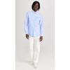 imageLacoste Mens Long Sleeve Solid Slim Fit Poplin ShirtOverview