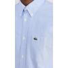 imageLacoste Mens Long Sleeve Solid Slim Fit Poplin ShirtOverview