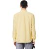 imageLacoste Mens Regular Fit Cotton Oxford ShirtYellowWhite