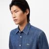 imageLacoste Mens Regular Fit Denim ShirtDeep Medium
