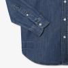 imageLacoste Mens Regular Fit Denim ShirtDeep Medium
