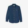 imageLacoste Mens Regular Fit Denim ShirtRinse