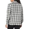 imageLacoste Mens Regular Fit Long Sleeve Plaid Collared Button Down Shirt WFront Chest Pocket BlackMultico MediumLarge