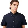 imageLacoste Mens Regular Fit Short Sleeved Oxford ShirtAbysmAbysm