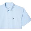 imageLacoste Mens Regular Fit Short Sleeved Oxford ShirtWhiteOverview