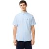 imageLacoste Mens Regular Fit Short Sleeved Oxford ShirtWhiteOverview