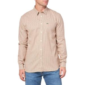 imageLacoste Mens Cotton Flannel Checked ShirtVienneseMultico