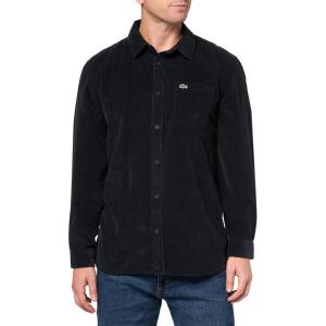 imageLacoste Mens Regular Fit Cotton Corduroy ShirtAbysm