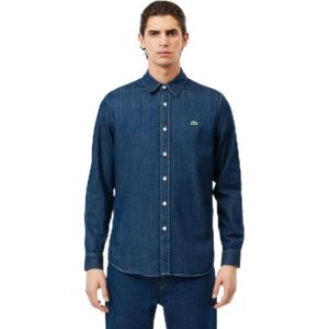 imageLacoste Mens Regular Fit Denim ShirtRinse