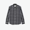 imageLacoste Mens Check Print Stretch ShirtAbysmHammam