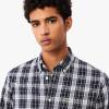 imageLacoste Mens Check Print Stretch ShirtAbysmHammam