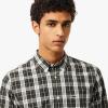 imageLacoste Mens Check Print Stretch ShirtFlourSapwood