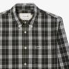 imageLacoste Mens Check Print Stretch ShirtFlourSapwood
