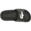 imageLacoste UnisexChild Croco 10 SandalBlackWhite