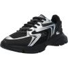 imageLacoste UnisexChild L003 Neo SneakerBlkSlv