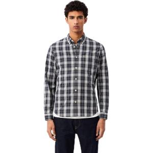 imageLacoste Mens Check Print Stretch ShirtAbysmHammam