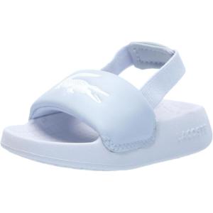 imageLacoste UnisexChild Croco 10 SandalLt BluWht