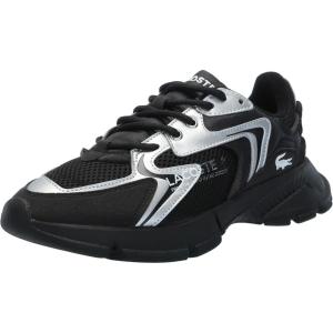 imageLacoste UnisexChild L003 Neo SneakerBlkSlv