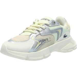 imageLacoste UnisexChild L003 Neo SneakerLt BrwLt Ylw