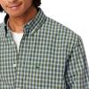 imageLacoste Mens Checked Poplin ShirtKhaki  Multico