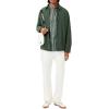 imageLacoste Mens Checked Poplin ShirtKhaki  Multico