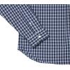imageLacoste Mens Checked Poplin ShirtNavy Blue  Multico