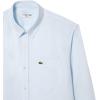 imageLacoste Mens Contemporary Collections Long Sleeve Regular Fit Linen Button Down Shirt with Front PocketRill