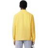 imageLacoste Mens Contemporary Collections Long Sleeve Regular Fit Linen Button Down Shirt with Front PocketYellow