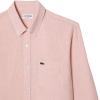 imageLacoste Mens Regular Fit Linen ShirtFlamingo